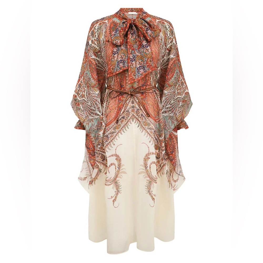 Zimmermann Multicolor Paisley Dress